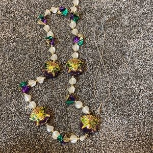 Mardi Gras necklace